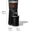 imageOXO Brew Conical Burr Grinder  Matte Black Stainless Steel Burrs OneTouch Automatic Smart GrindMatte Black Burr Coffee Grinder