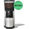 imageOXO Brew Conical Burr Grinder  Matte Black Stainless Steel Burrs OneTouch Automatic Smart GrindSilver Burr Coffee Grinder