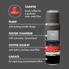imageOXO Brew Rapid Brewer  Portable Coffee Maker Fast Manual Hot ampamp Cold Brew Small Handheld Brewer Compact Travel Coffee MakerOne Size