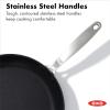 imageOXO Enhanced 12quot Frying Pan Skillet PFASFree Ceramic Nonstick Durable Hard Anodized Cookware Scratch Resistant Stainless Steel Handle Good Grips Dishwasher ampamp Oven safe BlackBlack