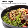imageOXO Enhanced 12quot Frying Pan Skillet PFASFree Ceramic Nonstick Durable Hard Anodized Cookware Scratch Resistant Stainless Steel Handle Good Grips Dishwasher ampamp Oven safe BlackBlack