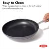 imageOXO Enhanced 12quot Frying Pan Skillet PFASFree Ceramic Nonstick Durable Hard Anodized Cookware Scratch Resistant Stainless Steel Handle Good Grips Dishwasher ampamp Oven safe BlackBlack