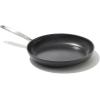 imageOXO Enhanced 12quot Frying Pan Skillet PFASFree Ceramic Nonstick Durable Hard Anodized Cookware Scratch Resistant Stainless Steel Handle Good Grips Dishwasher ampamp Oven safe BlackBlack