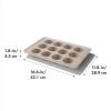 imageOXO GG NONSTICK PRO CAKE PAN  9in x 13in12 Cup