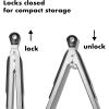 imageOXO Good Grips 12Inch Tongs With Nylon Heads9 and 12 Inch Tong Bundle