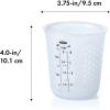 imageOXO Good Grips 3 Piece Squeeze ampamp Pour Silicone Measuring Cup Set1 Cup