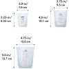 imageOXO Good Grips 3 Piece Squeeze ampamp Pour Silicone Measuring Cup Set3 Piece Set Pack of 12
