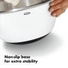 imageOXO Good Grips 3Piece StainlessSteel Mixing Bowl SetWhite