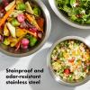 imageOXO Good Grips 3Piece StainlessSteel Mixing Bowl SetWhite