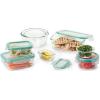 imageOXO Good Grips 4 Cup Smart Seal Leakproof Glass Round Airtight Food Storage Container4 Cup