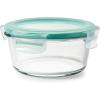 imageOXO Good Grips 8 Piece Prep Serve and Store Smart Seal Glass Food Storage Set16Piece  Half RectangleHalf Round