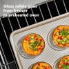 imageOXO Good Grips 8 Piece Prep Serve and Store Smart Seal Glass Food Storage Set8Piece Prep  Serve  Store Set