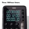 imageOXO Good Grips Digital Triple Kitchen Timer  BlackTimer