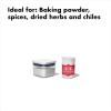 imageOXO Good Grips POP Container  Airtight Food Storage  Mini Square Mini 02 Qt Ideal for spices and dried herbsCONTAINER
