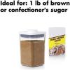 imageOXO Good Grips POP Container  Airtight Food Storage  Mini Square Mini 02 Qt Ideal for spices and dried herbsCONTAINER