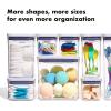 imageOXO Good Grips POP Container  Airtight Food Storage  Mini Square Mini 02 Qt Ideal for spices and dried herbsCONTAINER