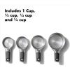 imageOXO Good Grips Stainless Steel Measuring Spoons with Magnetic SnapsCups