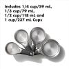 imageOXO Good Grips Stainless Steel Measuring Spoons with Magnetic SnapsSet