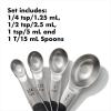 imageOXO Good Grips Stainless Steel Measuring Spoons with Magnetic SnapsSpoons