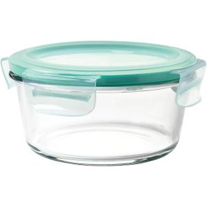 imageOXO Good Grips 4 Cup Smart Seal Leakproof Glass Round Airtight Food Storage Container4 Cup