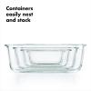 imageOXO Good Grips 16 Piece Glass Smart Seal Airtight Everyday Container Set