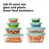 imageOXO Good Grips 4Piece Smart Seal Leakproof Mini Glass AirtightContainer Set