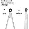 imageOXO Good Grips 9 Inch Stainless Steel Locking TongsMini Tongs 2 Pack