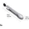 imageOXO Good Grips 9 Inch Stainless Steel Locking TongsMini Tongs 2 Pack