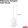 imageOXO Good Grips Compact Toilet Brush ampamp Canister  White1 Count Pack of 2