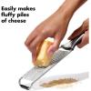 imageOXO Good Grips Etched Box Grater with Removable Zester  Ideal for Grating Cheese or Zesting Fruits  Storage Container Included  4 Sided Grater  Comfortable HandleStainless Steel Grater
