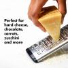 imageOXO Good Grips Etched Box Grater with Removable Zester  Ideal for Grating Cheese or Zesting Fruits  Storage Container Included  4 Sided Grater  Comfortable HandleClassic