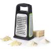 imageOXO Good Grips Etched Box Grater with Removable Zester  Ideal for Grating Cheese or Zesting Fruits  Storage Container Included  4 Sided Grater  Comfortable HandleBox Grater with Removeable Zester