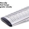 imageOXO Good Grips Etched Box Grater with Removable Zester  Ideal for Grating Cheese or Zesting Fruits  Storage Container Included  4 Sided Grater  Comfortable HandleClassic