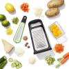 imageOXO Good Grips Etched Box Grater with Removable Zester  Ideal for Grating Cheese or Zesting Fruits  Storage Container Included  4 Sided Grater  Comfortable HandleBox Grater with Removeable Zester