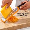 imageOXO Good Grips Etched Ginger ampamp Garlic Grater Greenusone sizeCoarse Grater