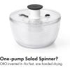 imageOXO Good Grips Salad Spinner  Lettuce Spinner  Fruit Washer  Fruit Washing Bowl with Strainer  Vegetable Cleaner  Salad Cleaner  Lettuce Washer  622 Quart CapacityLittle Salad  Herb Spinner