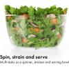 imageOXO Good Grips Salad Spinner  Lettuce Spinner  Fruit Washer  Fruit Washing Bowl with Strainer  Vegetable Cleaner  Salad Cleaner  Lettuce Washer  622 Quart CapacityLittle Salad  Herb Spinner