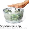 imageOXO Good Grips Salad Spinner  Lettuce Spinner  Fruit Washer  Fruit Washing Bowl with Strainer  Vegetable Cleaner  Salad Cleaner  Lettuce Washer  622 Quart CapacityLittle Salad  Herb Spinner