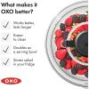 imageOXO Good Grips Salad Spinner  Lettuce Spinner  Fruit Washer  Fruit Washing Bowl with Strainer  Vegetable Cleaner  Salad Cleaner  Lettuce Washer  622 Quart CapacityLarge Salad Spinner