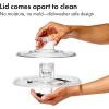 imageOXO Good Grips Salad Spinner  Lettuce Spinner  Fruit Washer  Fruit Washing Bowl with Strainer  Vegetable Cleaner  Salad Cleaner  Lettuce Washer  622 Quart CapacityLittle Salad  Herb Spinner