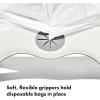 imageOXO Tot 2in1 Go Portable Potty with Travel Bag Travel Potty Seat for ToddlerDrizzle