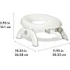 imageOXO Tot 2in1 Go Portable Potty with Travel Bag Travel Potty Seat for ToddlerDrizzle