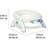 imageOXO Tot 2in1 Go Portable Potty with Travel Bag Travel Potty Seat for ToddlerDusk