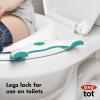 imageOXO Tot 2in1 Go Portable Potty with Travel Bag Travel Potty Seat for ToddlerTeal