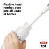 imageOXO Tot Bottle Brush with Nipple Cleaner and Stand GrayGray