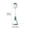 imageOXO Tot Bottle Brush with Nipple Cleaner and Stand GraySage