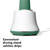 imageOXO Tot Bottle Brush with Nipple Cleaner and Stand GraySage
