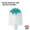 imageOXO Tot Bottle Brush with Nipple Cleaner and Stand GrayTot Teal