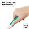 imageOXO Tot Bottle Brush with Nipple Cleaner and Stand GrayTot Teal