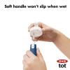 imageOXO Tot Bottle Brush with Nipple Cleaner and Stand Navy
